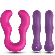 ARMONY - VIBRATEUR SERAPH DOUBLE TÉLÉCOMMANDE FUCHSIA