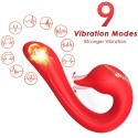 ARMONY - VIBRADOR DELFIN MULTIPOSIÇÃO E EFEITO DE CALOR VERMELHO