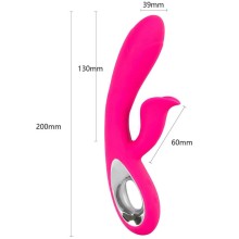 ARMONY - VIBRATEUR DARO STIMULATEUR ANNEAU DE TIRAGE FUCHSIA