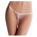 PASSION - MICRO WHITE THONG ONE SIZE