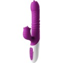 ARMONY - VIBRADOR DE LÍNGUA DUPLA E EFEITO DE CALOR VIOLETA DE