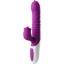 ARMONY - DOPPELZUNGENVIBRATOR STOßENDER VIOLETTER WRMEEFFEKT