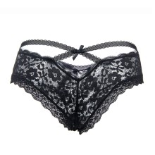 QUEEN LINGERIE FLORAL LACE PANTIES S/M