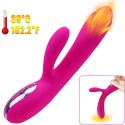 ARMONY - VIBRADOR E ESTIMULADOR FLEXÍVEL COM EFEITO DE CALOR