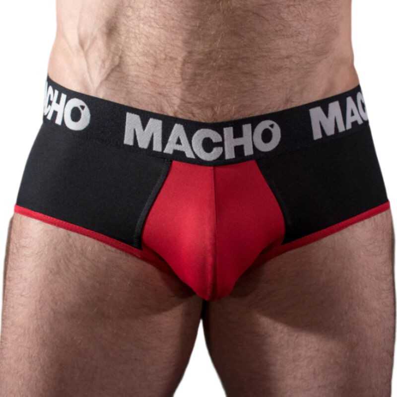 MACHO - MS26N SLIP PRETO/VERMELHO XL MACHO - MS26N SLIP PRETO/VERMELHO XL