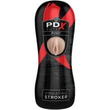 PDX ELITE - VIBRATING PUSSY STROKER