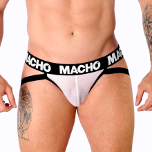 MACHO - MX26X1 FILET JOCK BLANC