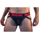 MACHO - MX26X2 JOCK BLACK/RED