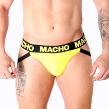 MACHO - MX25A JOCK LYCRA AMARELO XL