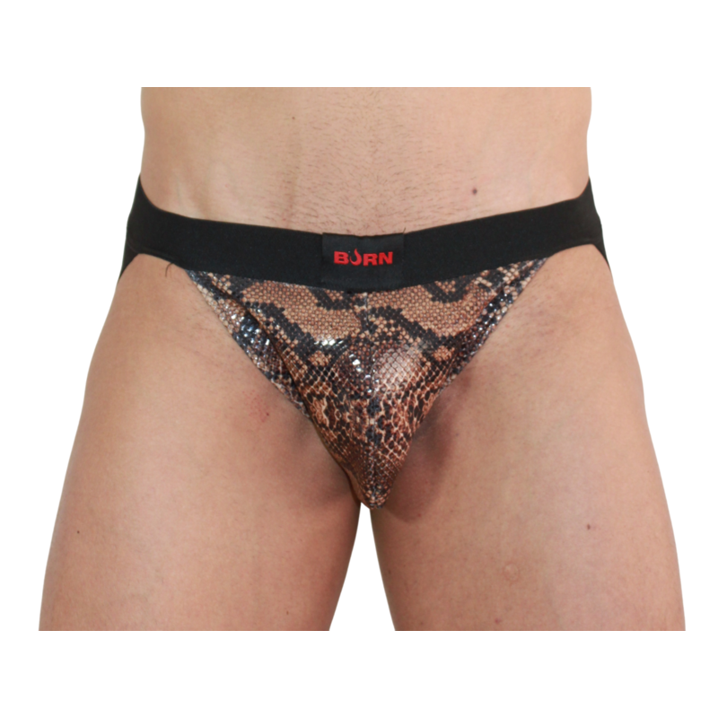 BURN - 002 JOCK SNAKE PRETO XL