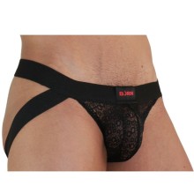 BURN - 005 LINGERIE JOCK NOIRE XL