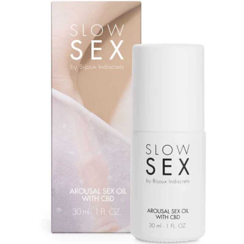 BIJOUX - SLOW SEX SEXUELLES MASSAGEÖL MIT CBD 30 ML