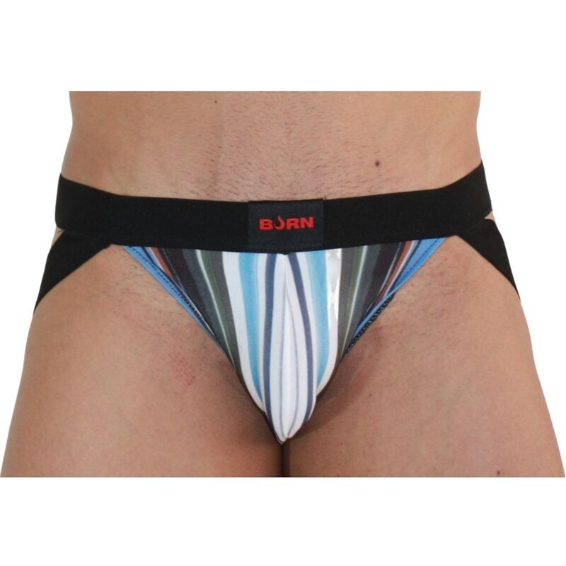 BURN - 009 JOCK MULTICOLOR / PRETO XL