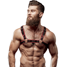FETISH SUBMISSIVE ATTITUDE - BRUSTHARNESS AUS ÖKOLEDER FÜR
