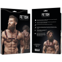 FETISH SUBMISSIVE ATTITUDE - MEN'S ECO-LEATHER CHEST HARNESS