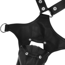 FETISH SUBMISSIVE ATTITUDE - JOCKSTRAP-HARNESS AUS ÖKO-LEDER FÜR HERREN