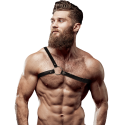FETISH SUBMISSIVE ATTITUDE - HERREN HARNESS MIT GEKREUZTEN