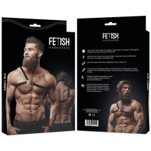 FETISH SUBMISSIVE ATTITUDE - HERREN HARNESS MIT GEKREUZTEN