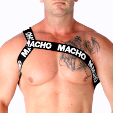 MACHO - ROMAN HARNESS YELLOW S/M