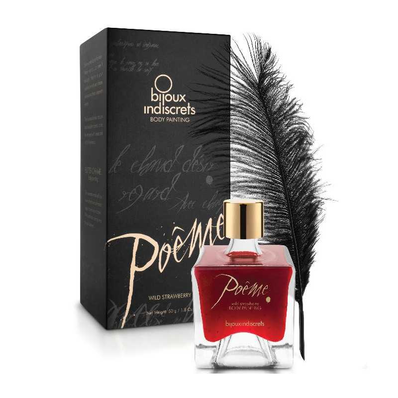 BIJOUX - POEME TINTA COMESTÍVEL MORANGO SELVAGEM 50 GR BIJOUX - POEME TINTA COMESTÍVEL MORANGO SELVAGEM 50 GR