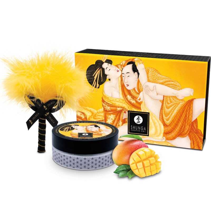 SHUNGA - KIT DE PÓ DE MASSAGEM COMESTÍVEL MANGA SHUNGA - KIT DE PÓ DE MASSAGEM COMESTÍVEL MANGA