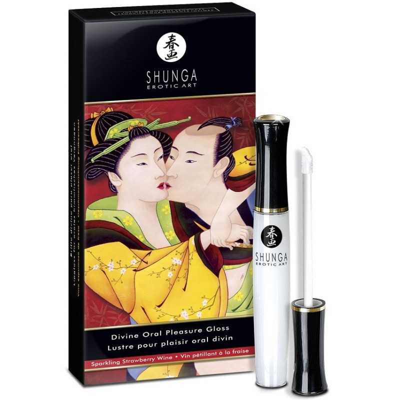 SHUNGA -GÖTTLICHER LIPGLOSS ERDBEERE CAVA