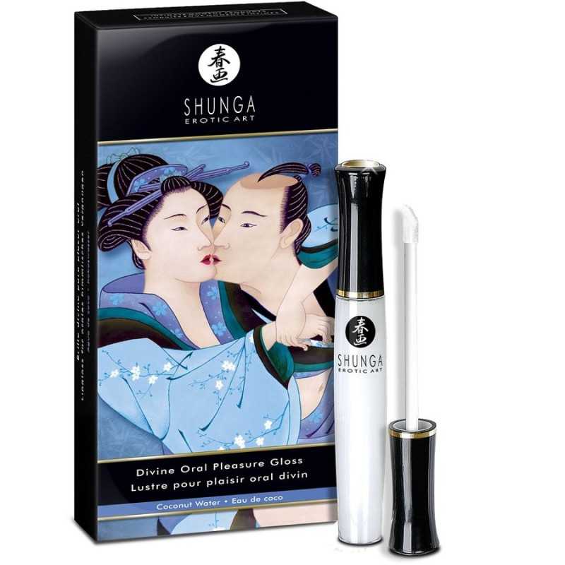 SHUNGA - GÖTTLICHES LIPGLANZ-KOKOSNUSSWASSER SHUNGA - GÖTTLICHES LIPGLANZ-KOKOSNUSSWASSER