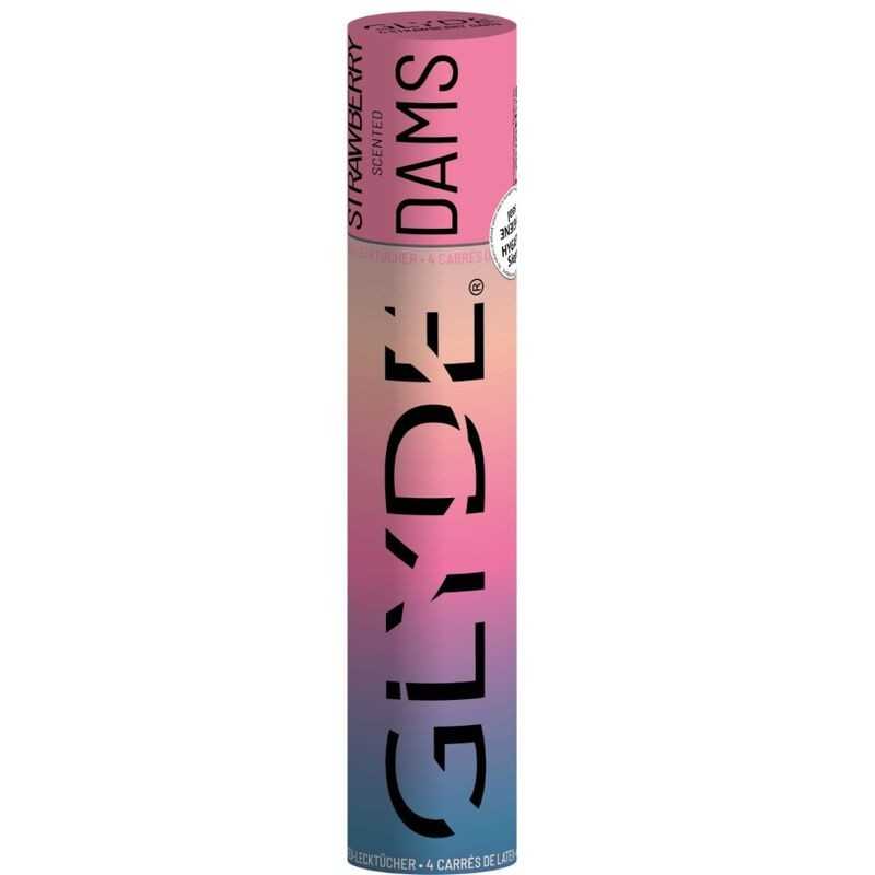 SHEER GLYDE - DAMS LAMINAS LÁTEX SEXO ORAL MORANGO SHEER GLYDE - DAMS LAMINAS LÁTEX SEXO ORAL MORANGO