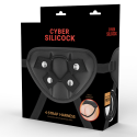 CYBER SILICOCK - HARNAIS SANGLES AVEC 3 ANNEAUX GRATUITS