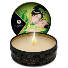 SHUNGA - MINI CARESS BY CANDELIGHT CANDELA DA MASSAGGIO T VERDE