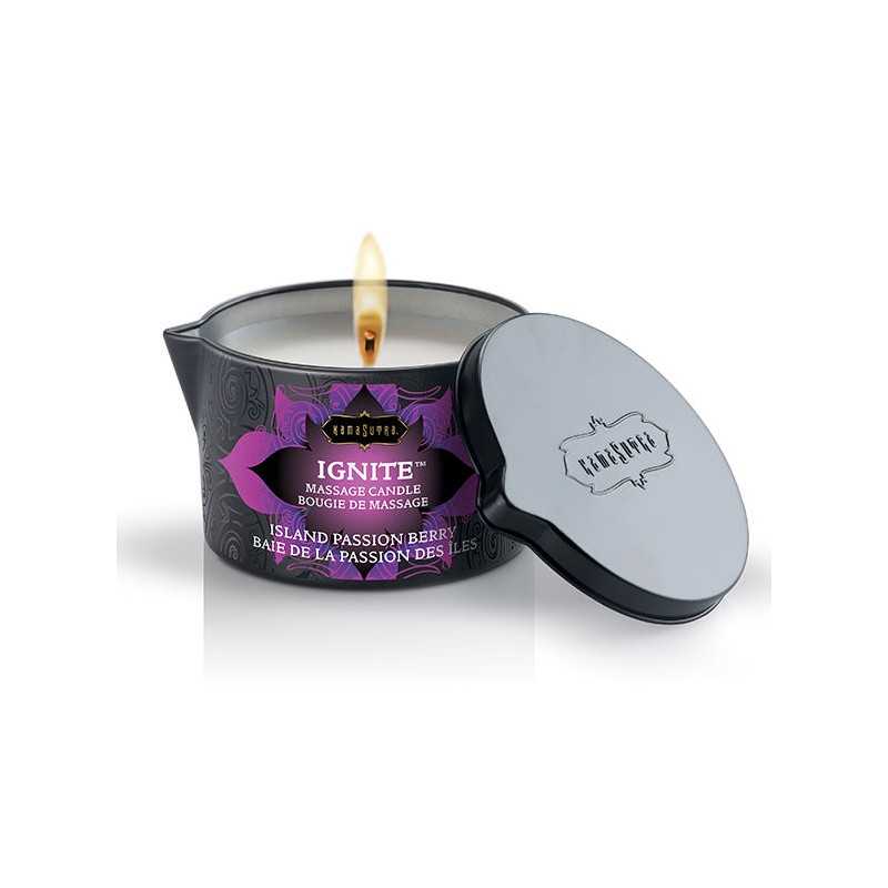 KAMASUTRA - BOUGIE DE MASSAGE ÎLE DE LA PASSION 170GR KAMASUTRA - BOUGIE DE MASSAGE ÎLE DE LA PASSION 170GR