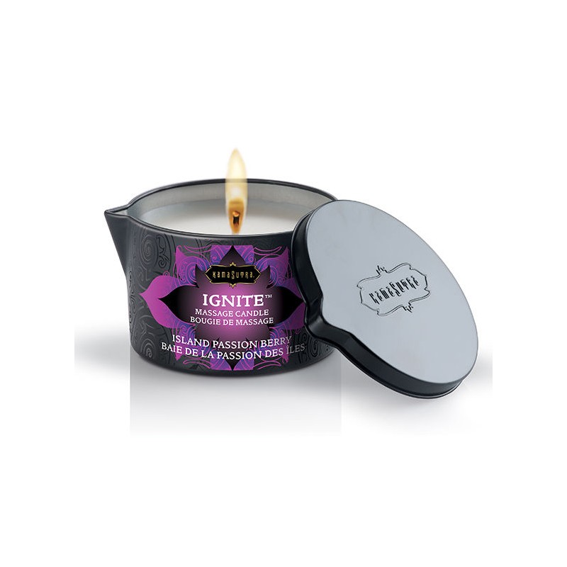 KAMASUTRA - MASSAGE CANDLE PASSION ISLAND 170GR