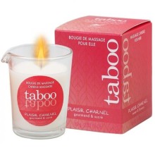 RUF - TABOO MASSAGE CANDLE FOR HER PLAISIR CHARNEL COCOA FLOWER