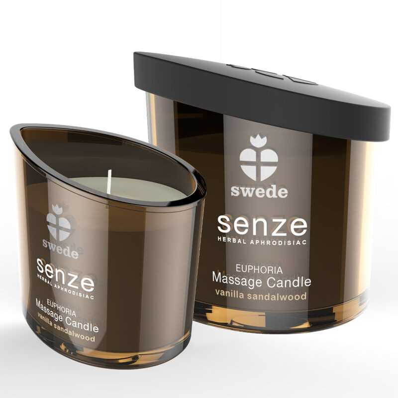 SWEDE - SENZE EUPHORIA MASSAGEKERZE - VANILLE, SANDELHOLZ