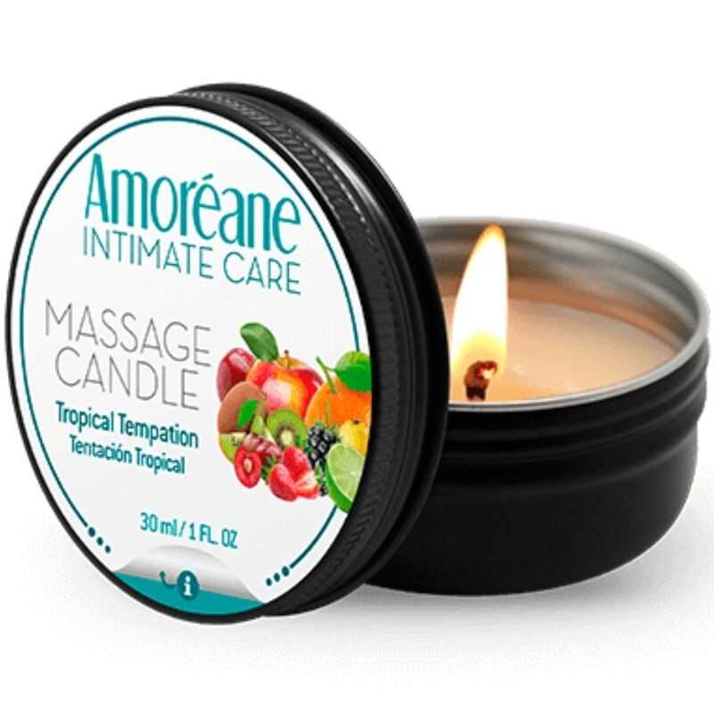 AMOREANE - MASSAGE CANDLE TROPICAL TEMPTATION 30 ML