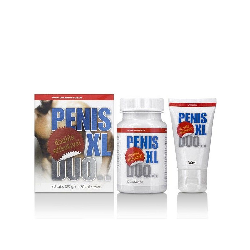 COBECO - PENIS XL DUO PACK CAPSULAS Y CREMA