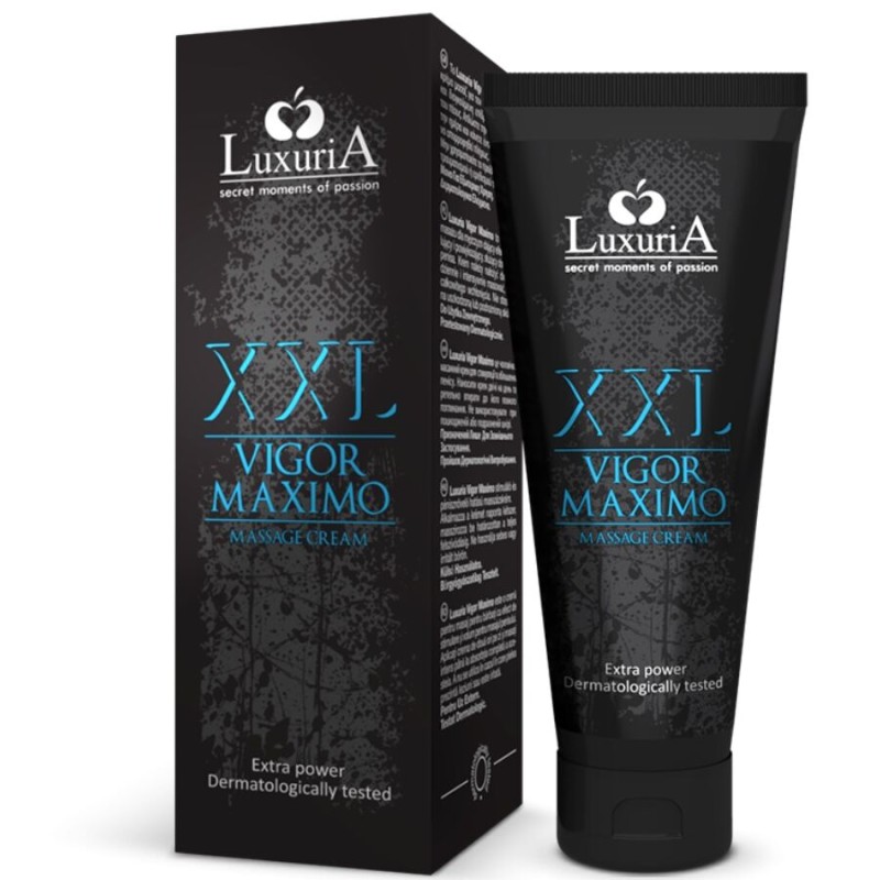 INTIMATELINE LUXURIA - CREME DE MASSAGEM XXL VIGOR MAXIMO 75 ML