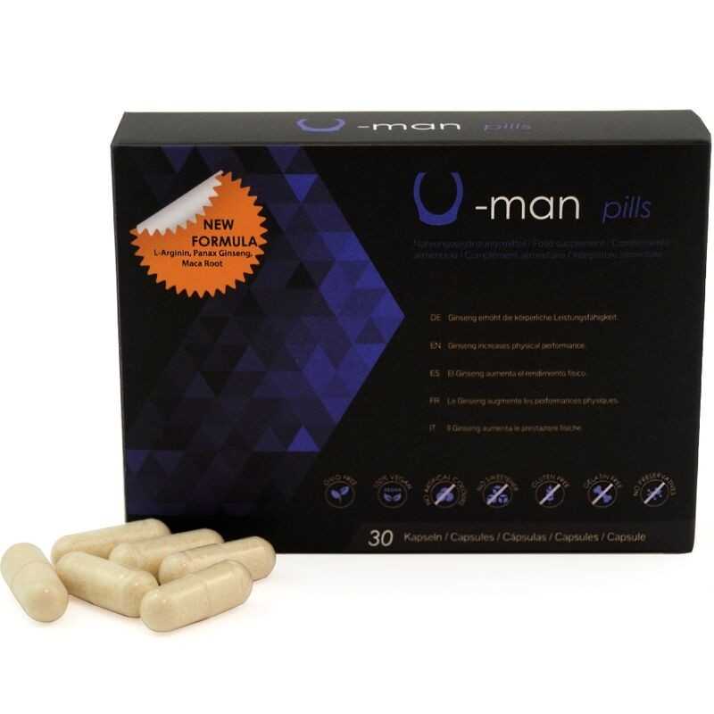 500 COSMETICS - U-MAN ENHANCES PENIS SIZE AND SEXUAL POWER -