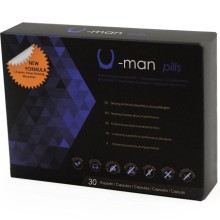 500 COSMETICS - U-MAN ENHANCES PENIS SIZE AND SEXUAL POWER -