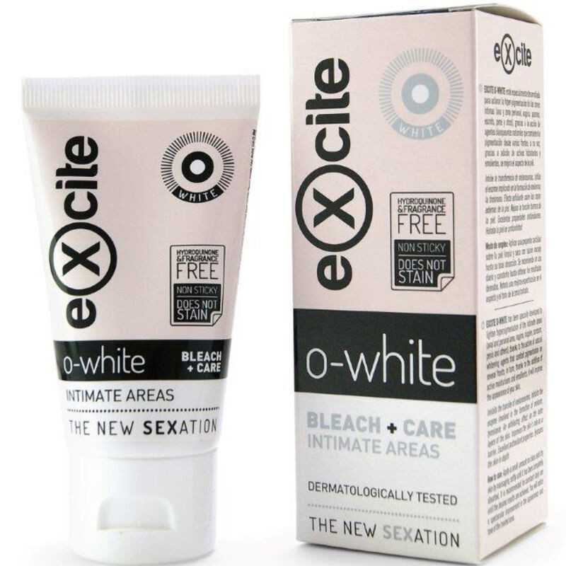 EXCITE - O WHITE BLEACH + CUIDADO ÁREAS ÍNTIMAS 50 ML EXCITE - O WHITE BLEACH + CUIDADO ÁREAS ÍNTIMAS 50 ML