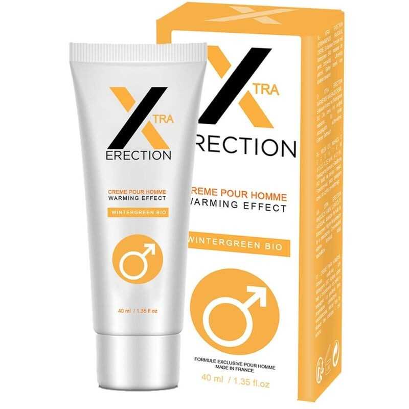 RUF - X ERECTION CRÈME DÉRECTION EFFET CHALEUR 40 ML RUF - X ERECTION CRÈME DÉRECTION EFFET CHALEUR 40 ML