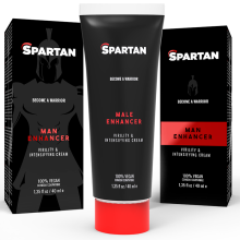 SPARTAN - GEL COUPLE VIRILIDADE E CREME INSENSIFICANTE 100%