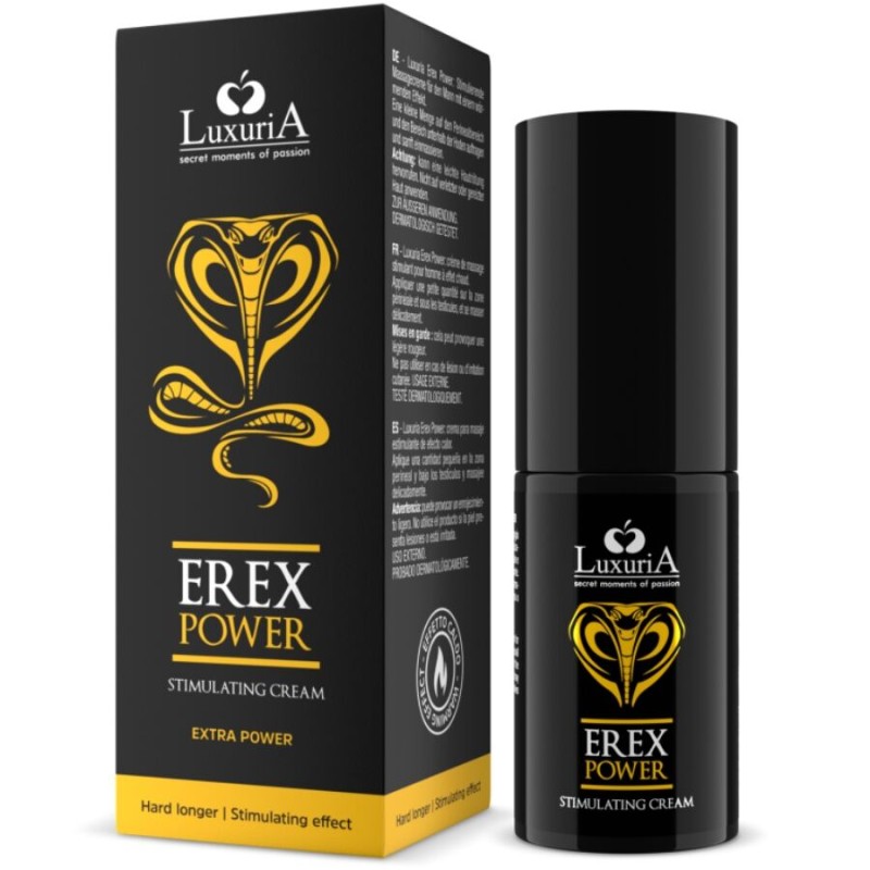 INTIMATELINE LUXURIA - EREX POWER HARD CREMA PENE PIÙ LUNGO 30