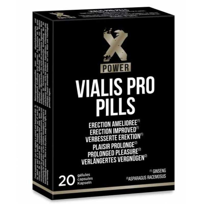 X POWER - VIALIS PRO EREÇÃO MELHORADA 20 COMPRIMIDOS