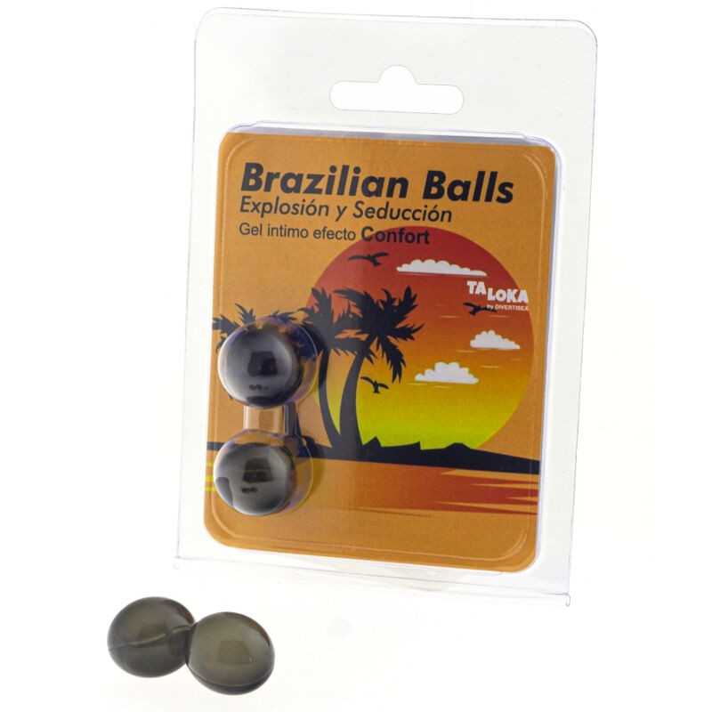 TALOKA - 2 BALLES BRÉSILIENNES GEL EXCITANT EFFET CONFORT TALOKA - 2 BALLES BRÉSILIENNES GEL EXCITANT EFFET CONFORT