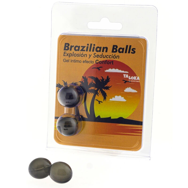 TALOKA - 2 BRAZILIAN BALLS COMFORT EFFECT EXCITING GEL