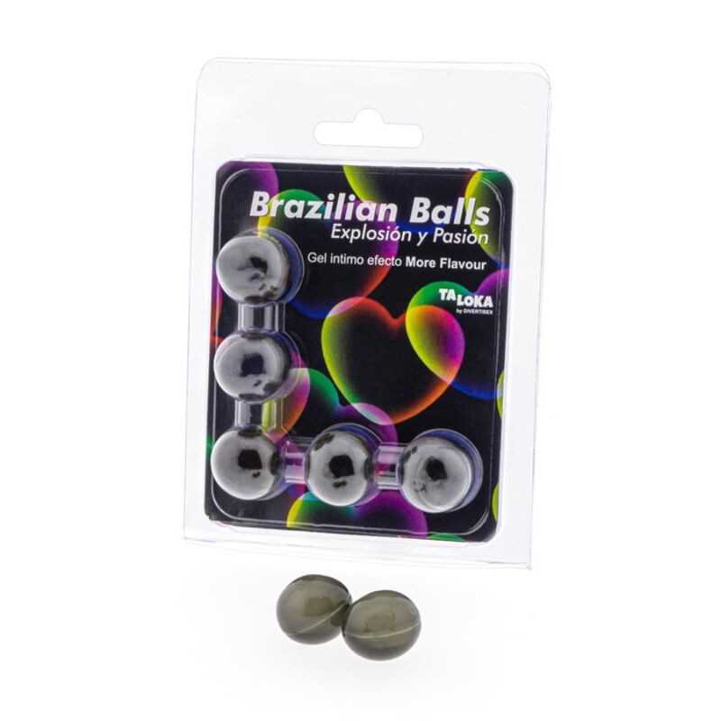 TALOKA - 5 BOULES BRÉSILIENNES PLUS DEFFET DE SAVEUR GEL TALOKA - 5 BOULES BRÉSILIENNES PLUS DEFFET DE SAVEUR GEL
