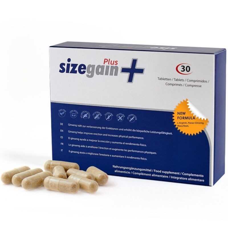 500 COSMETICS - PILULES SIZEGAIN PLUS POUR AGRANDIR LE PÉNIS