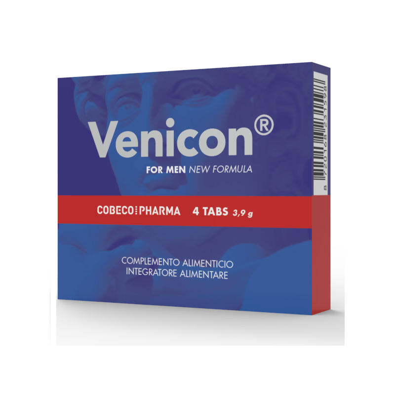 COBECO - VENICON FÜR MÄNNER 4 TABS COBECO - VENICON FÜR MÄNNER 4 TABS