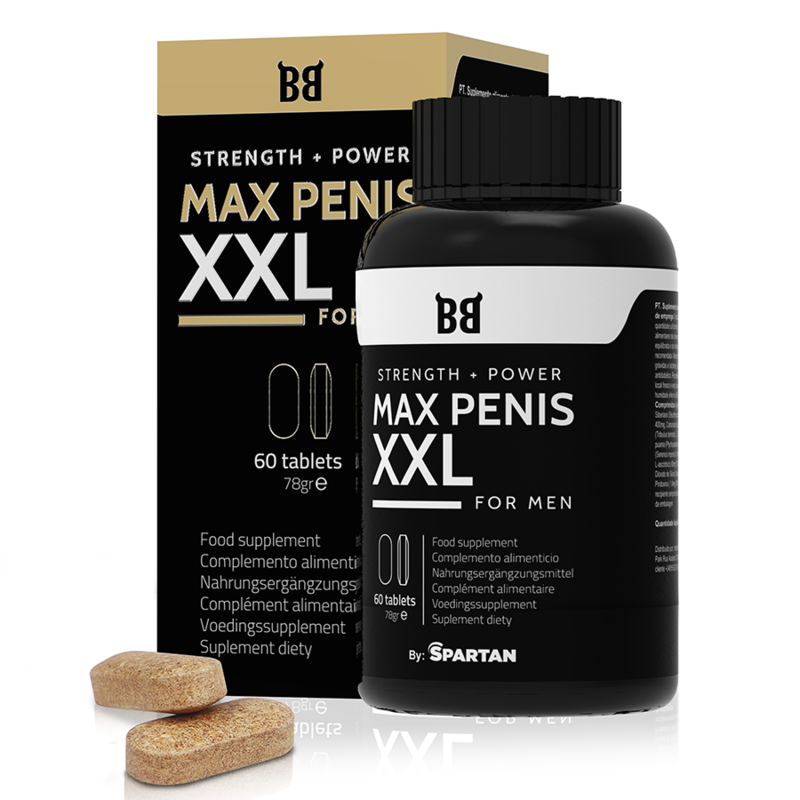 BLACK BULL - MAX PENIS XXL FORCE + PUISSANCE POUR HOMMES 60